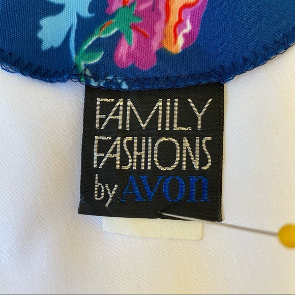 Lovely Vintage 1970’s Floral Blouson Dress from Family Fashions by Avon - M - Picture 10 of 10
